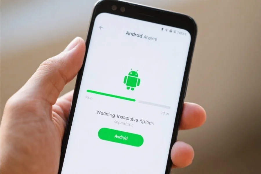 安卓手机正在安装安信16App