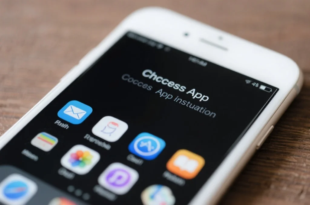 安信16App成功安装并运行的智能手机界面